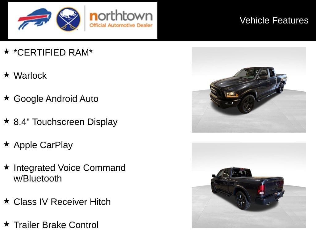 Used 2020 Ram 1500 Classic Warlock Truck Quad Cab