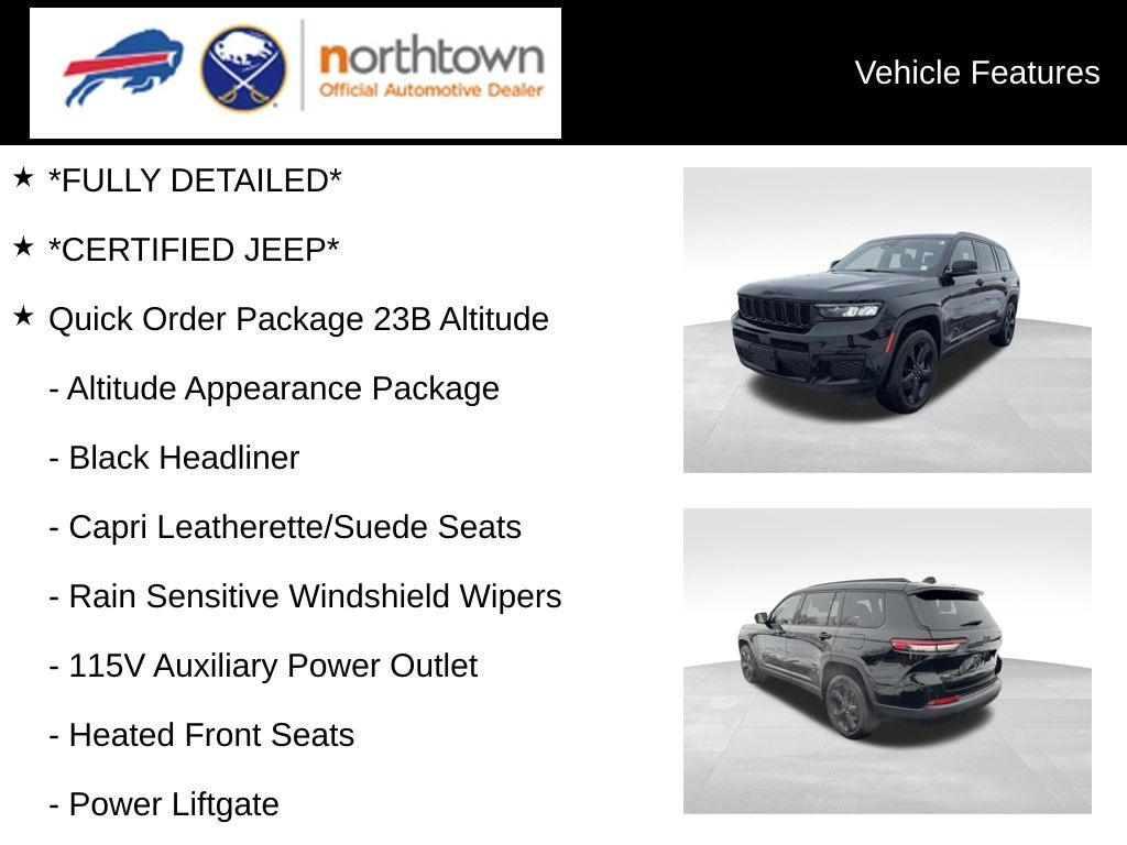 Used 2023 Jeep Grand Cherokee L Altitude SUV