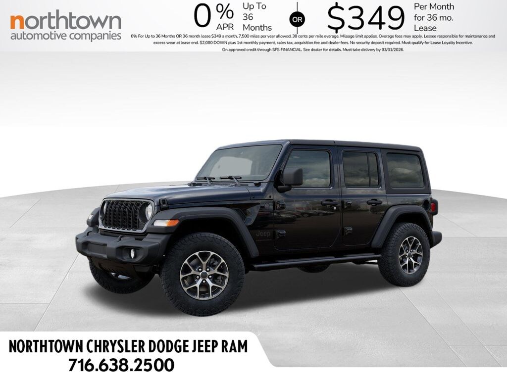 New 2026 Jeep Wrangler Sport S Sport Utility