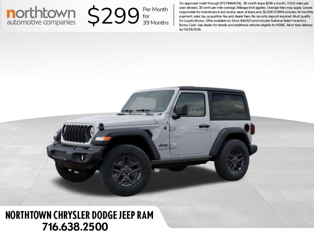 New 2026 Jeep Wrangler Sport S Sport Utility