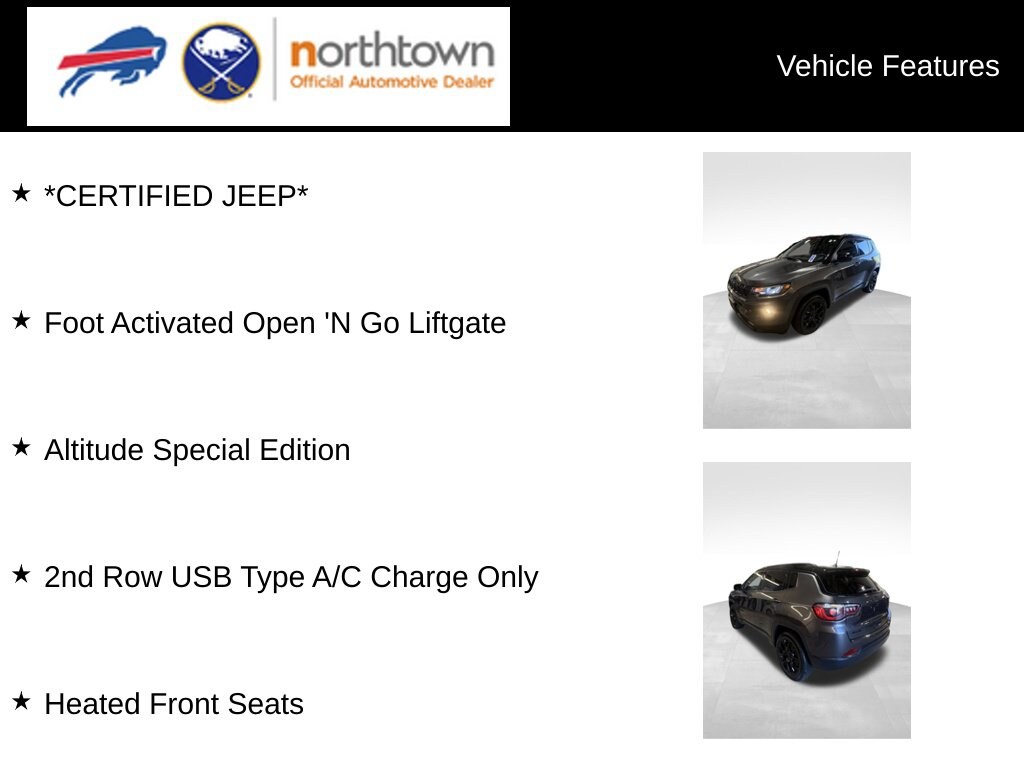 Used 2023 Jeep Compass Latitude SUV