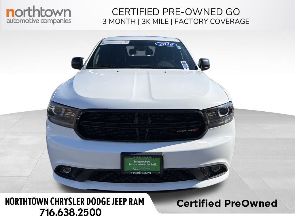 Certified 2016 Dodge Durango SXT Plus with VIN 1C4RDJAG8GC308975 for sale in Tonawanda, NY