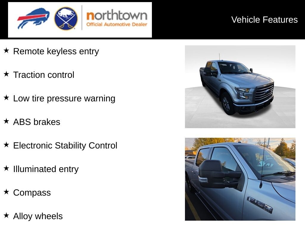 Used 2016 Ford F-150 XLT Truck SuperCrew Cab