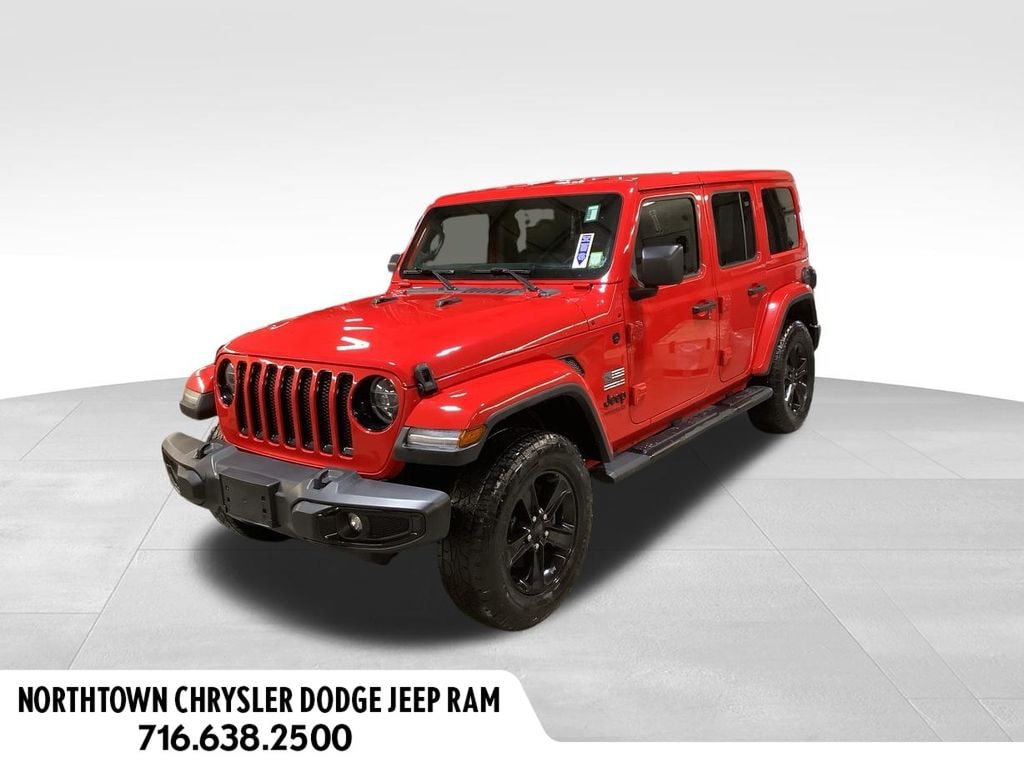 Used 2021 Jeep Wrangler Unlimited Sahara Altitude SUV