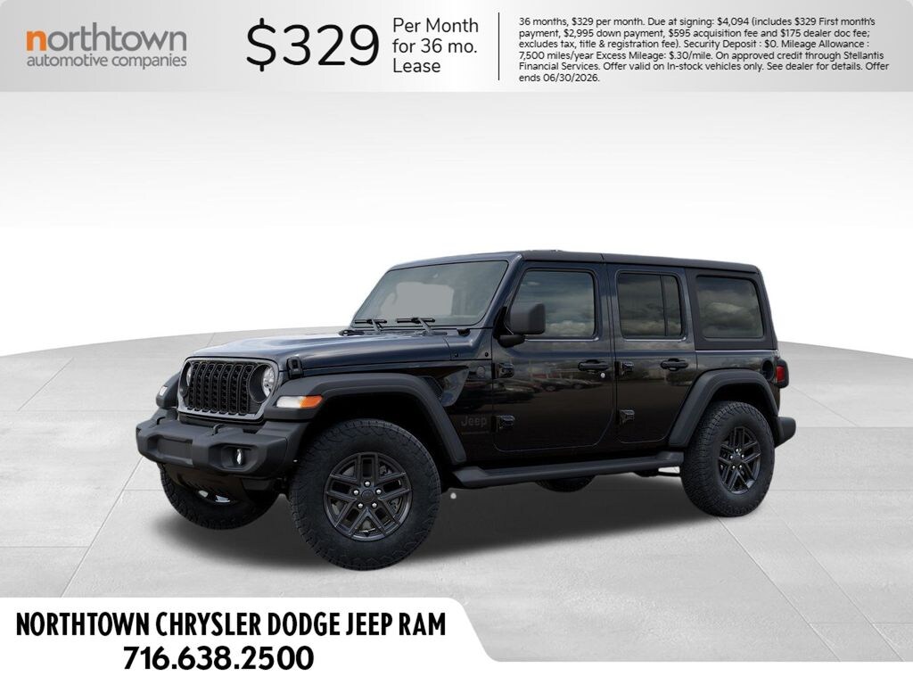 New 2026 Jeep Wrangler Sport S Sport Utility