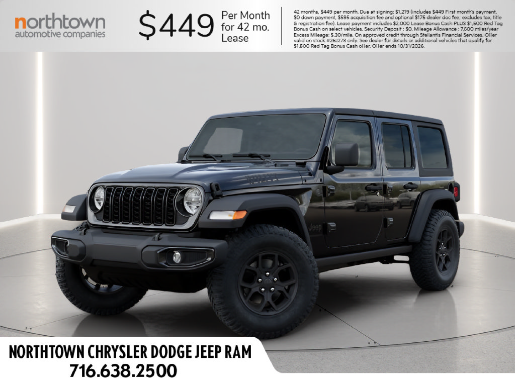 2026 Jeep Wrangler Willys Sport Utility