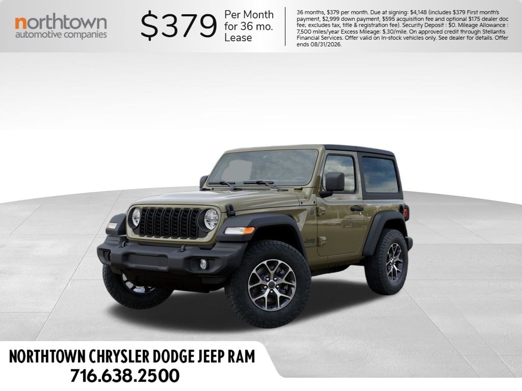 New 2026 Jeep Wrangler Sport S Sport Utility