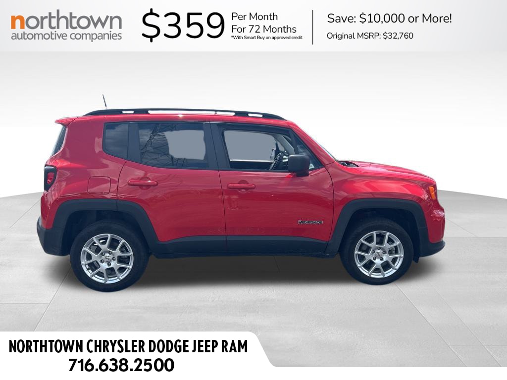 Used 2023 Jeep Renegade Latitude with VIN ZACNJDB15PPP29452 for sale in Tonawanda, NY