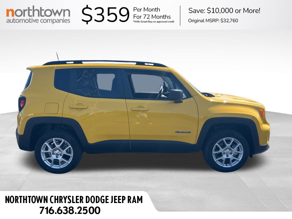 Used 2023 Jeep Renegade Latitude with VIN ZACNJDB17PPP58760 for sale in Tonawanda, NY