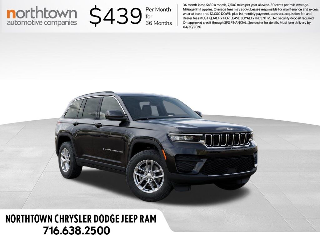 New 2026 Jeep Grand Cherokee Laredo Sport Utility