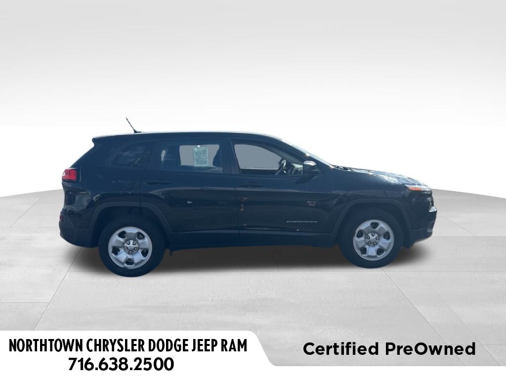 Used 2015 Jeep Cherokee Sport with VIN 1C4PJMAB6FW738636 for sale in Tonawanda, NY