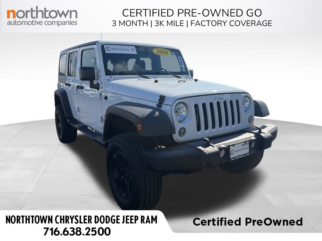 2016 Jeep Wrangler Unlimited Sport S
