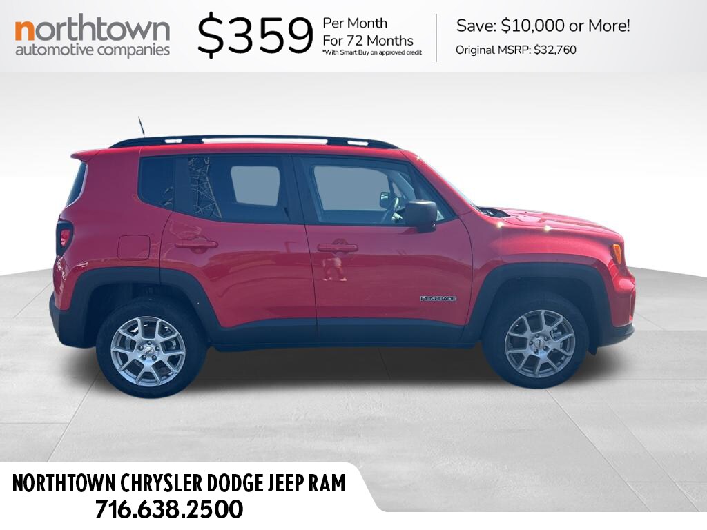 Used 2023 Jeep Renegade Latitude with VIN ZACNJDB17PPP61139 for sale in Williamsville, NY