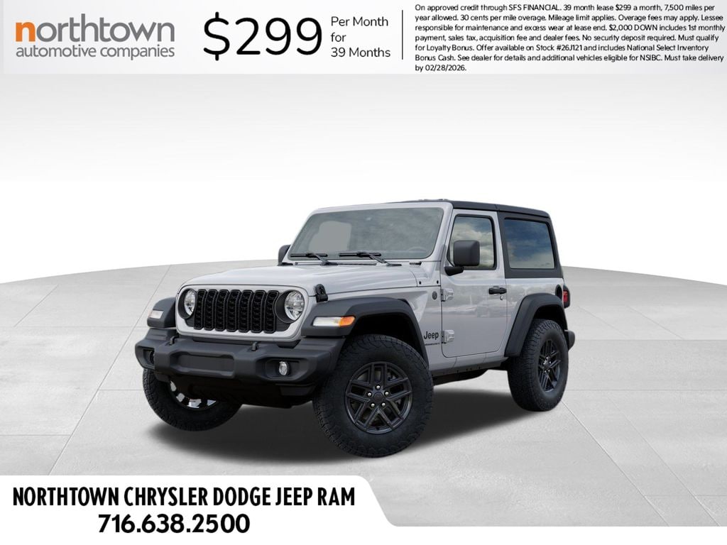 New 2026 Jeep Wrangler Sport S Sport Utility