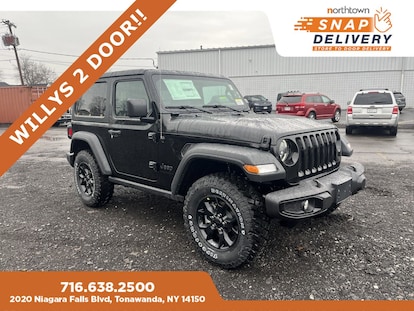 Buffalo 2023 Jeep Wrangler 2-DOOR WILLYS 4X4 for Sale in NY, Rochester,  Williamsville, Orchard Park, Amherst, WNY, 1C4HJXAG8PW549022