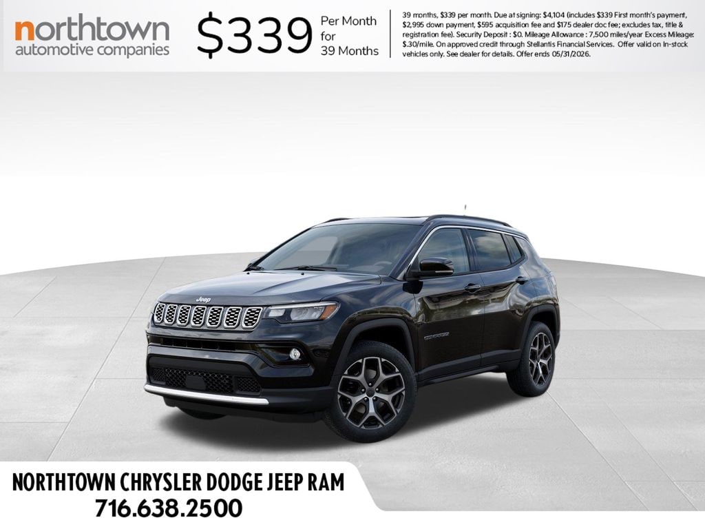 New 2026 Jeep Compass Limited Sport Utility