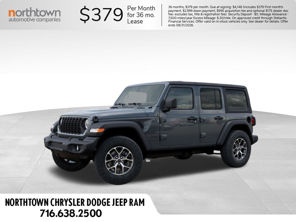 New 2026 Jeep Wrangler Sport S Sport Utility