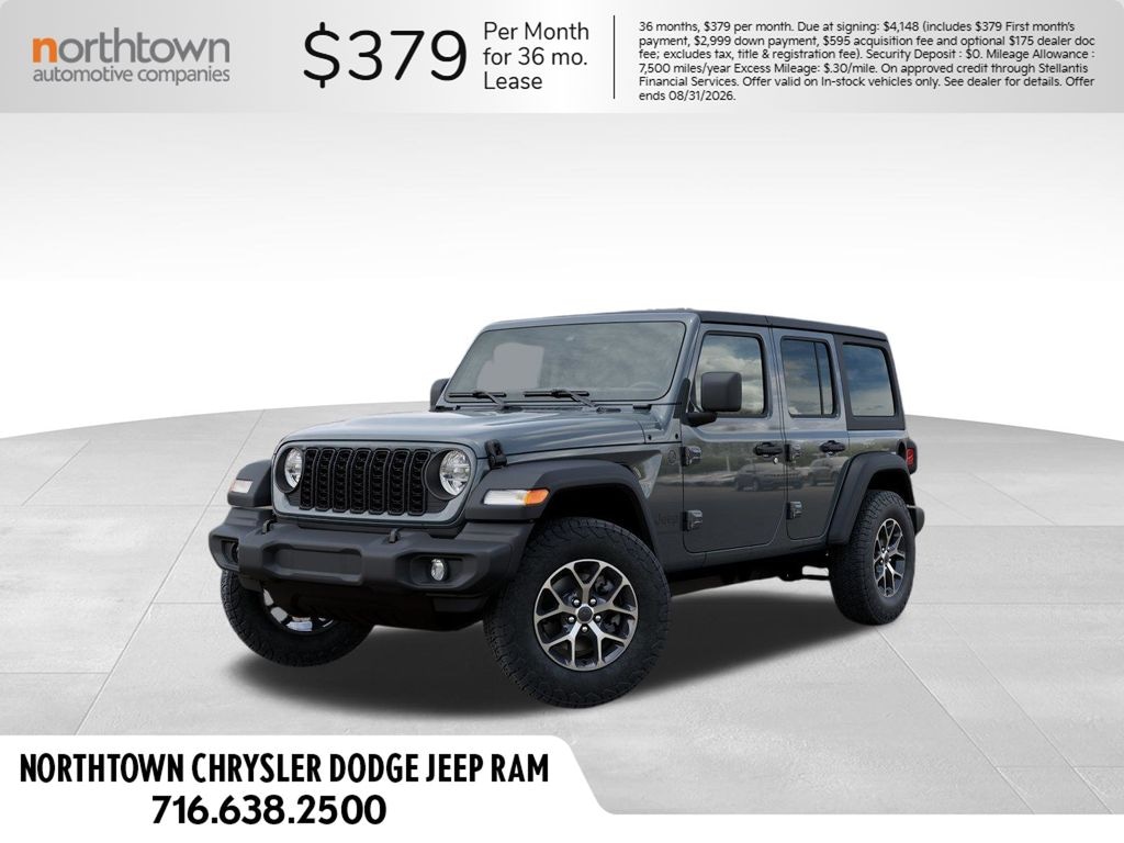 New 2026 Jeep Wrangler Sport S Sport Utility