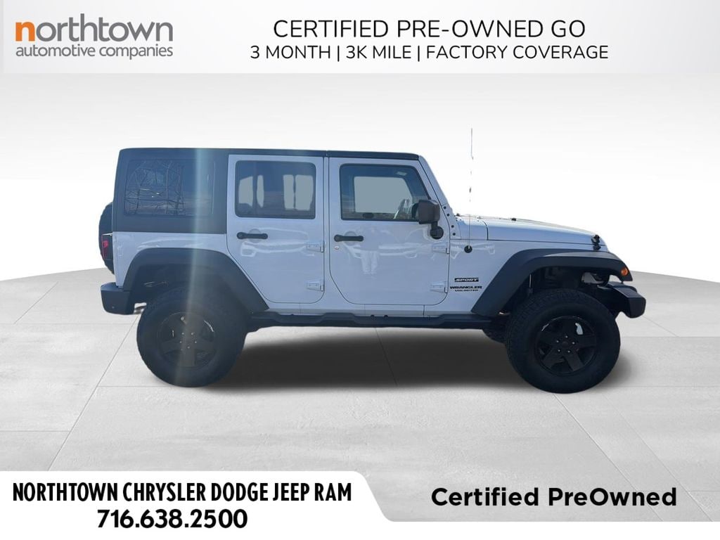 Certified 2016 Jeep Wrangler Unlimited Sport SUV