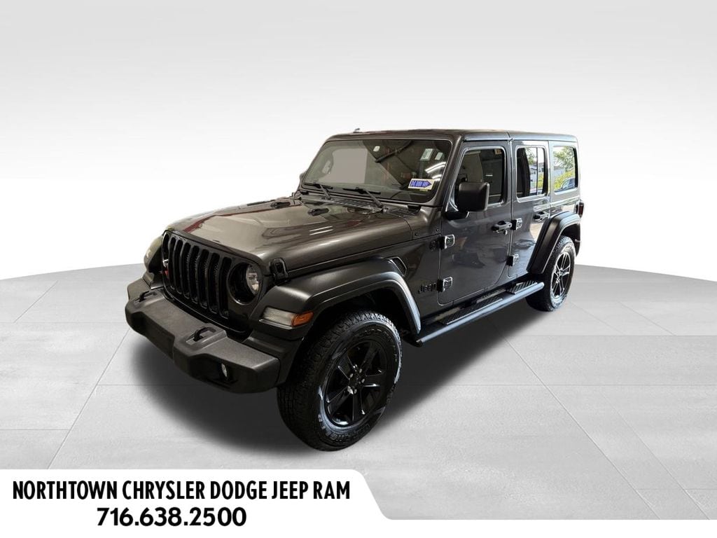 Used 2021 Jeep Wrangler Unlimited Sport Altitude SUV