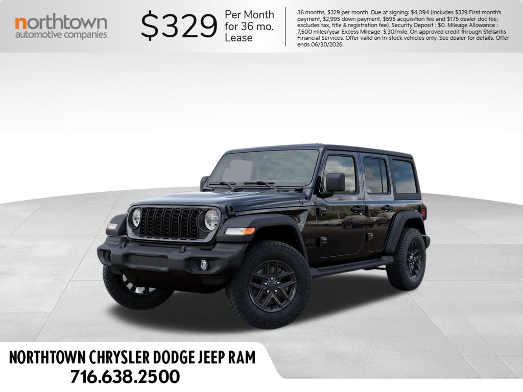 New 2026 Jeep Wrangler Sport S Sport Utility