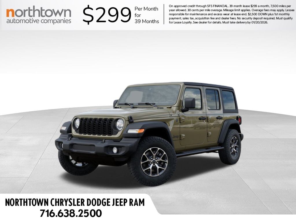 New 2026 Jeep Wrangler Sport S Sport Utility