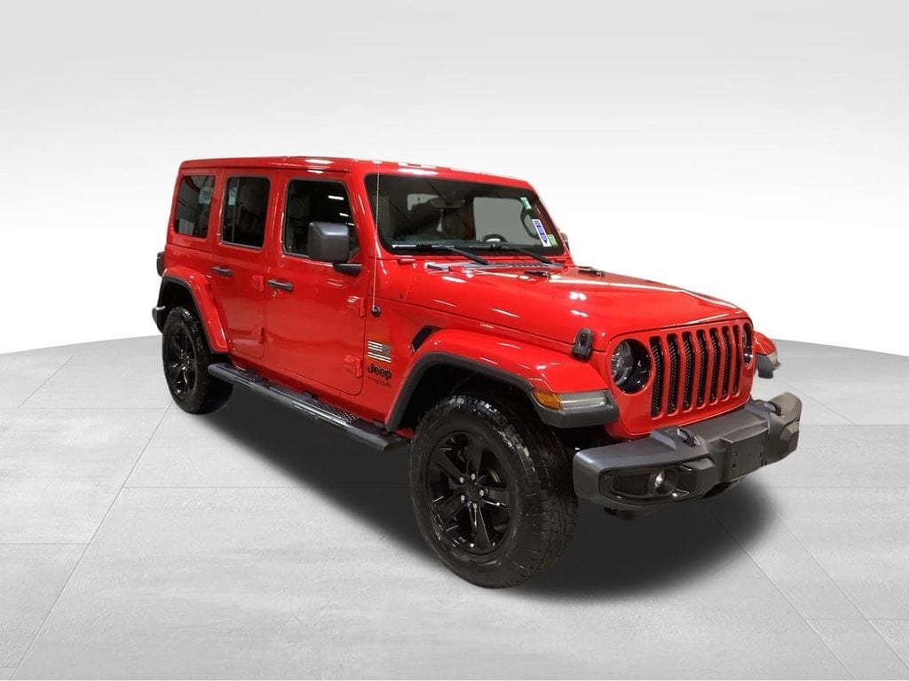 Used 2021 Jeep Wrangler Unlimited Sahara Altitude SUV