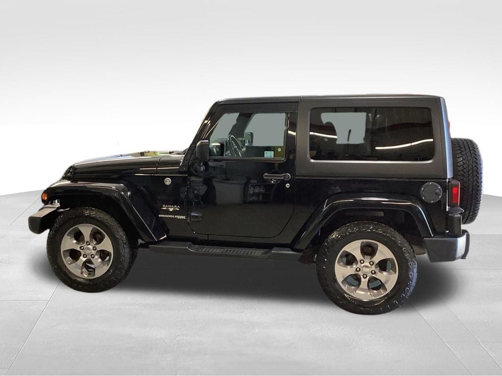 Used 2018 Jeep Wrangler JK Sahara with VIN 1C4AJWBG8JL899723 for sale in Tonawanda, NY