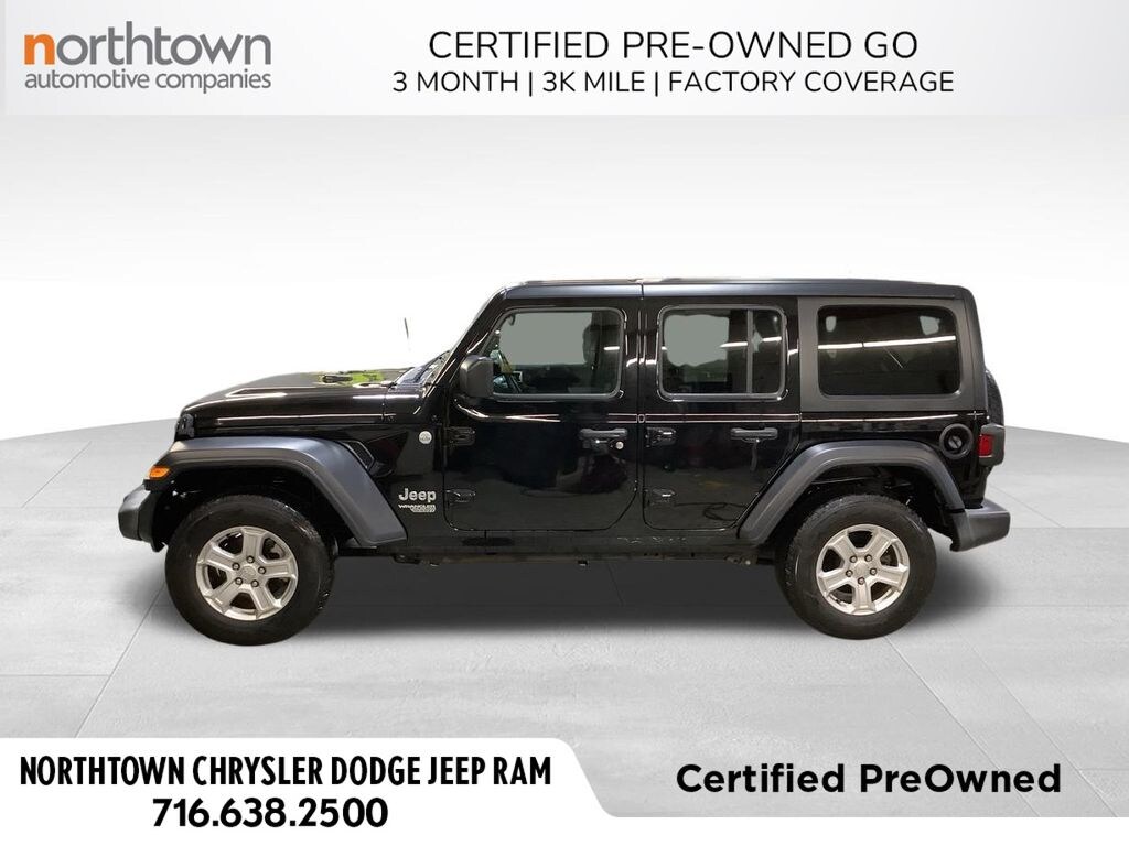 Used 2019 Jeep Wrangler Unlimited Sport S SUV