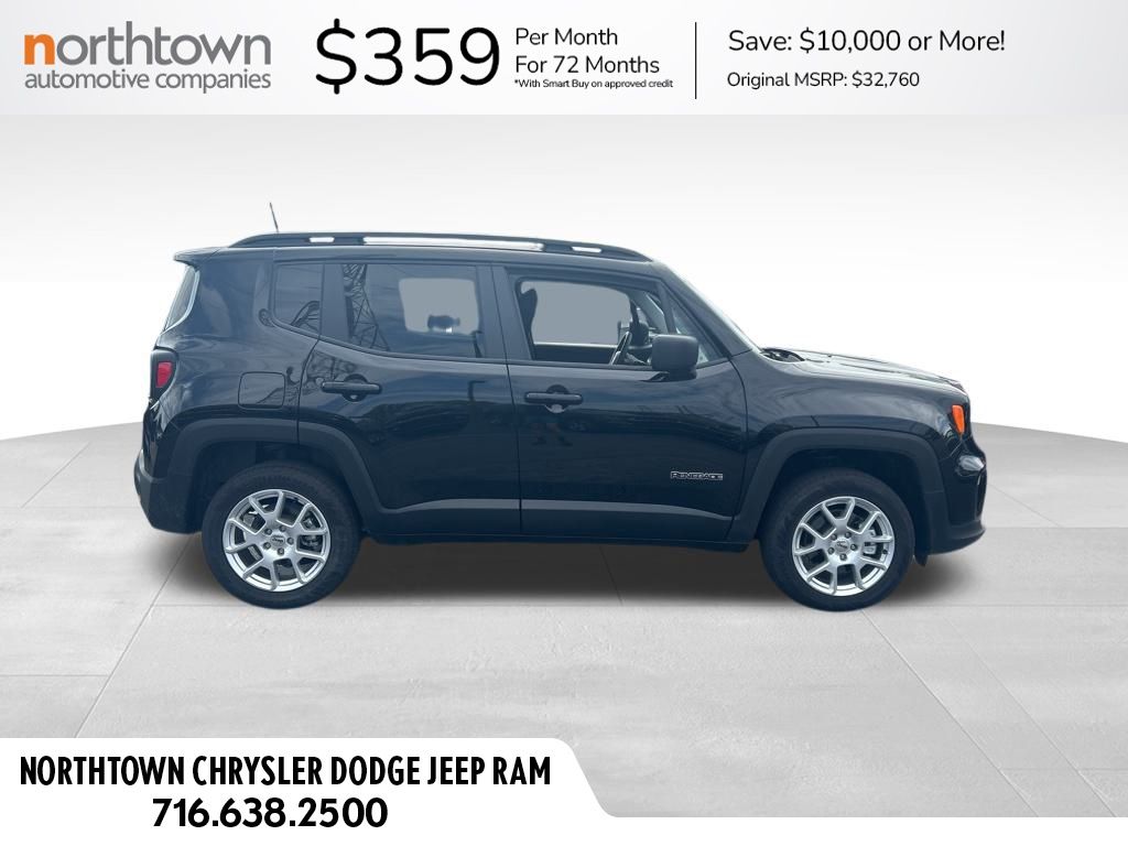 Used 2023 Jeep Renegade Latitude with VIN ZACNJDB18PPP60906 for sale in Tonawanda, NY