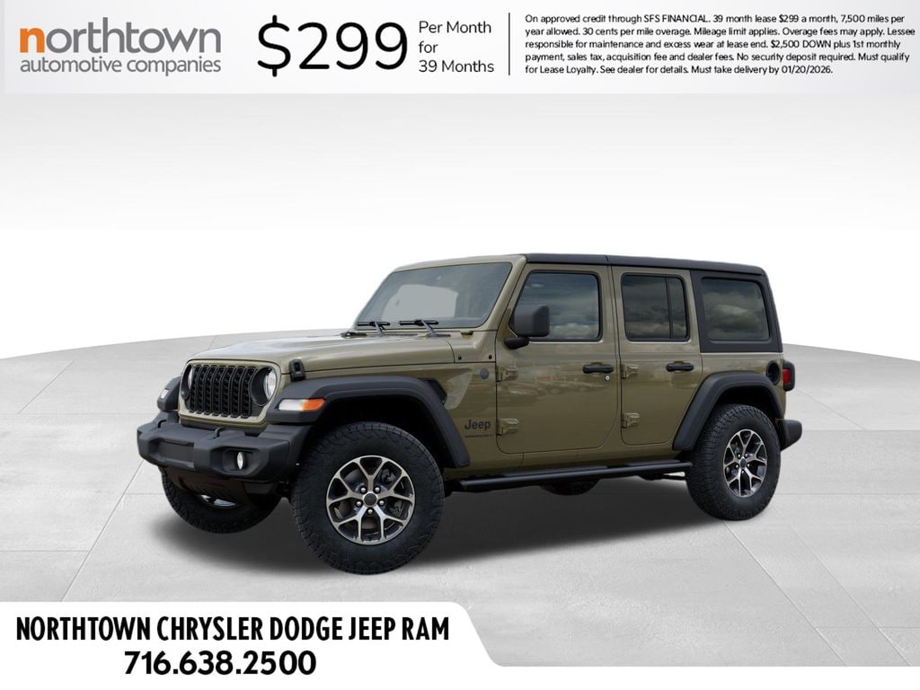 New 2026 Jeep Wrangler Sport S Sport Utility