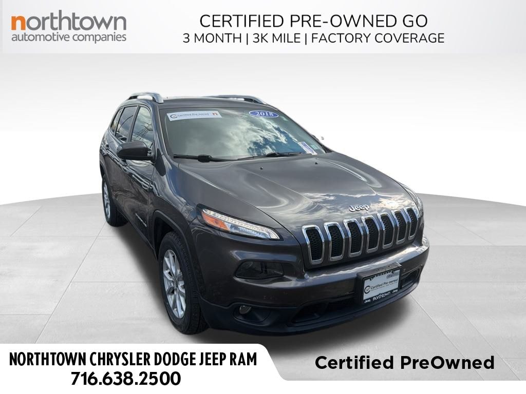 Certified 2018 Jeep Cherokee Latitude Plus SUV