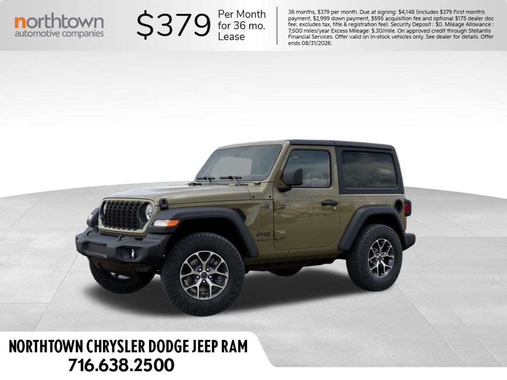 New 2026 Jeep Wrangler Sport S Sport Utility