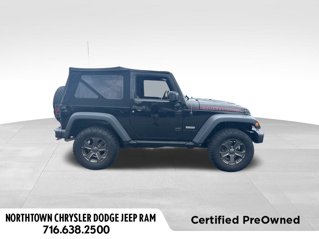 Used 2018 Jeep Wrangler JK Rubicon Recon with VIN 1C4BJWCG5JL909272 for sale in Tonawanda, NY