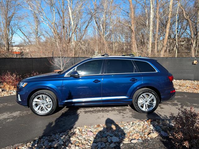 Used 2021 Audi Q7 Premium with VIN WA1AXAF73MD017555 for sale in Kansas City