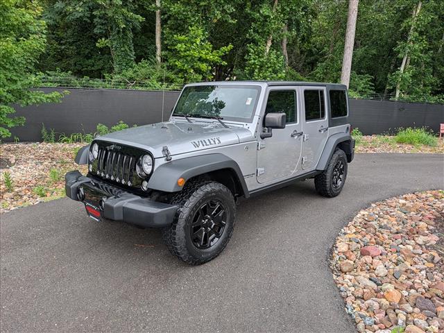 Used 2017 Jeep Wrangler Unlimited Willys Wheeler with VIN 1C4BJWDG3HL530392 for sale in Kansas City