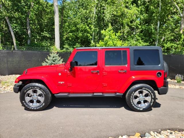 Used 2017 Jeep Wrangler Unlimited Sahara with VIN 1C4HJWEG5HL654236 for sale in Kansas City