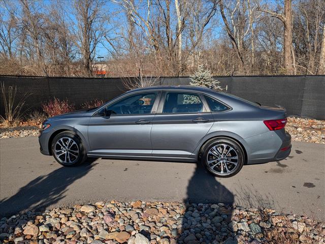 Used 2025 Volkswagen Jetta Sport with VIN 3VWBX7BU6SM076056 for sale in Kansas City