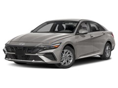 2025 Hyundai Elantra Hybrid Blue Sedan