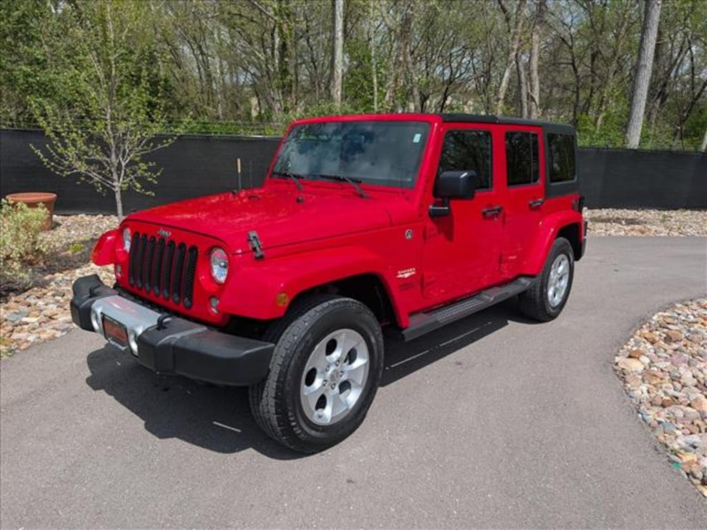 Used 2015 Jeep Wrangler Unlimited Sahara 4x4 SUV