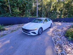2026 Hyundai Elantra Hybrid Blue Sedan