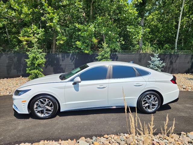 Used 2022 Hyundai Sonata SEL with VIN KMHL64JA6NA174971 for sale in Kansas City