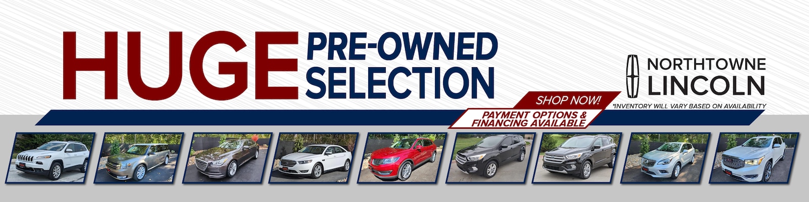 Shop Our Huge Pre-Owned Inventory!