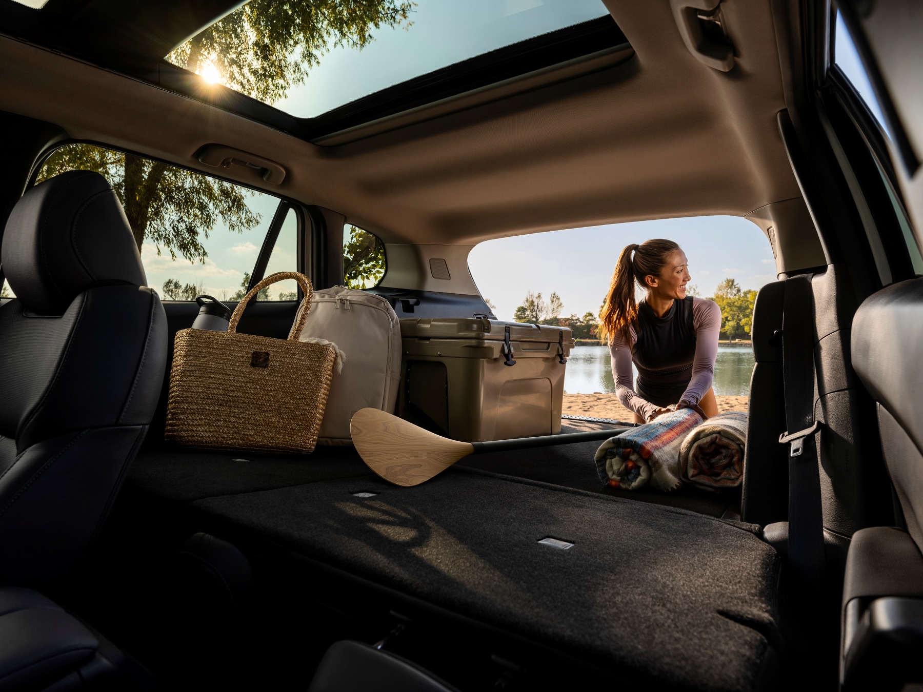Family loading the 2026 Mazda CX-50