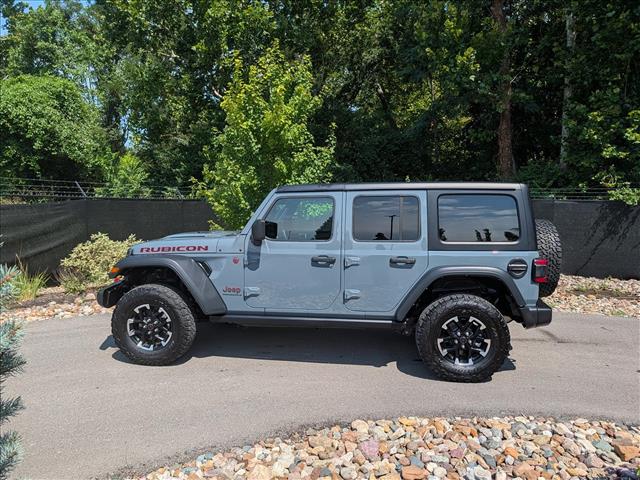 Used 2025 Jeep Wrangler 4-Door Rubicon with VIN 1C4PJXFN1SW525608 for sale in Kansas City