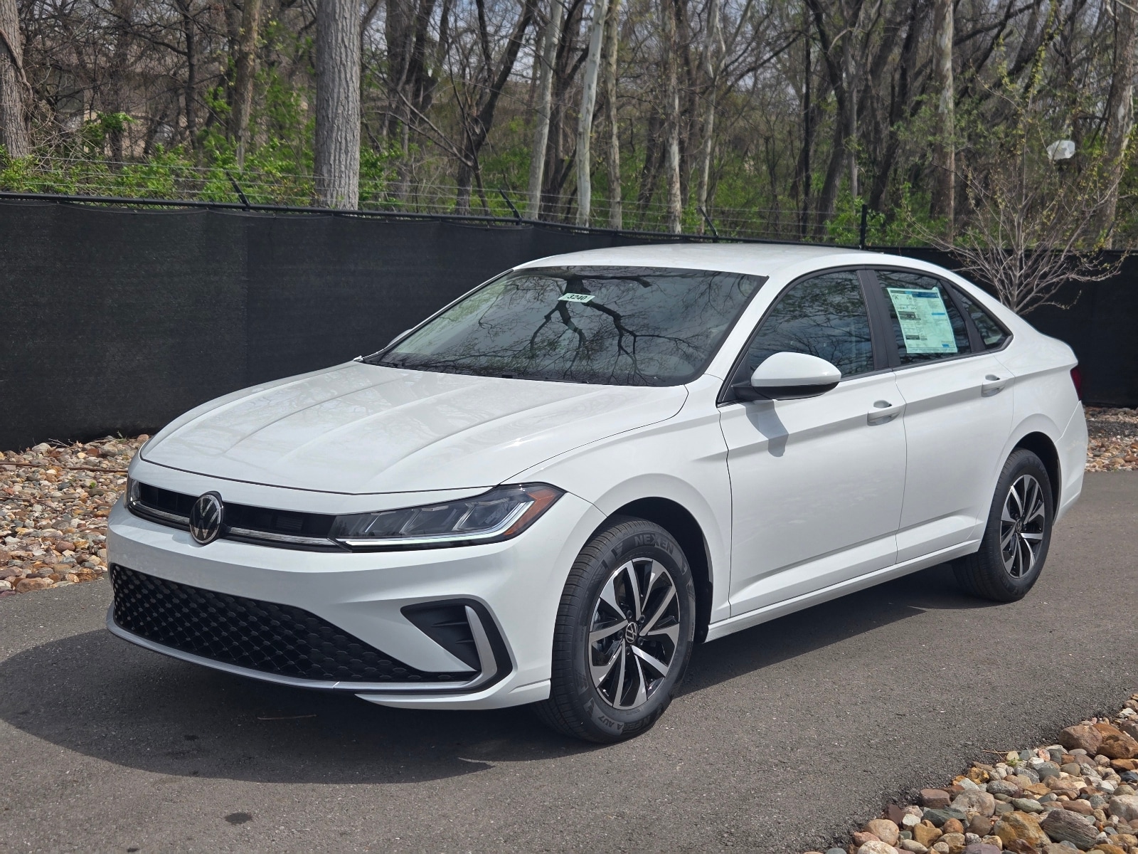 Pure White 2026 Volkswagen Jetta S FWD Sedan Front-Wheel Drive 8-Speed Automatic