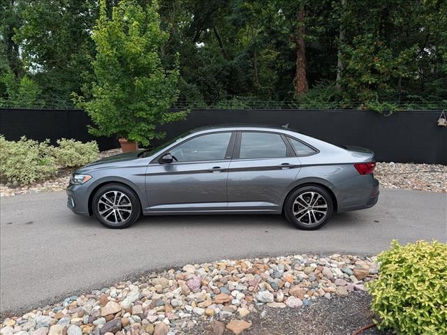 Certified 2023 Volkswagen Jetta Sport with VIN 3VWBM7BU7PM017002 for sale in Kansas City