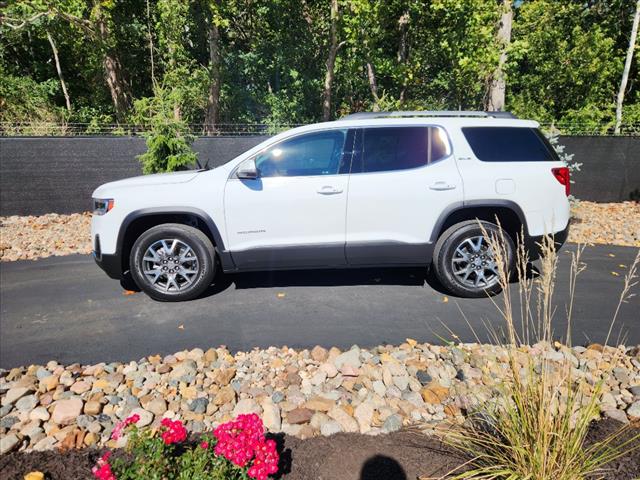 Used 2021 GMC Acadia SLE with VIN 1GKKNRL43MZ101830 for sale in Kansas City