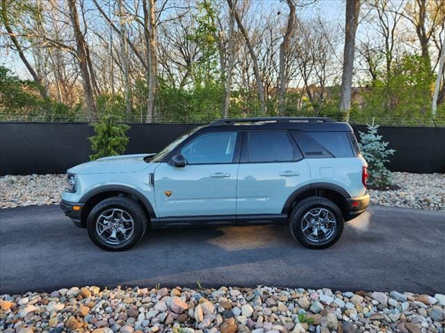 Used 2021 Ford Bronco Sport Badlands with VIN 3FMCR9D91MRA01143 for sale in Kansas City, MO