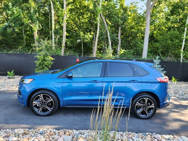 Used 2021 Ford Edge ST with VIN 2FMPK4APXMBA00129 for sale in Kansas City